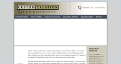 Desktop Screenshot of customcreation.com