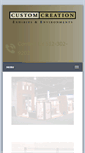 Mobile Screenshot of customcreation.com