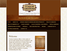 Tablet Screenshot of customcreation.net
